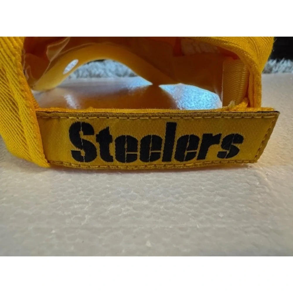 Gold Pittsburgh Steelers‎ Five 5 Time Super Bowl Champions Reebok NFL Cap Hat